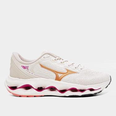 Imagem de Tênis Mizuno Wave Legend 4 Feminino, Areia, 36