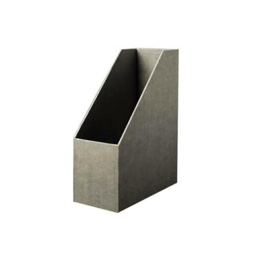 Imagem de Organizador de arquivos de mesa Porta-revistas de papelão, porta-arquivos A4, divisórias para armazenamento documentos, organizador mesa(Green)