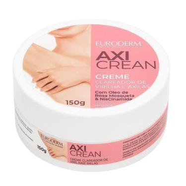 Imagem de Creme Clareador Virilha & Axilas Euroderm Axi Clean 150g  Com Rosa Mos