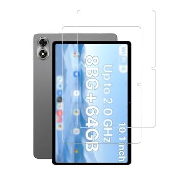 Imagem de WUNIAK Protetor de tela para tablet UMIDIGI G1 Tab 2025 de 10,1 polegadas, película de vidro temperado HD resistente a arranhões para UMIDIGI G1 Tab proteção contra quedas, sensível ao toque