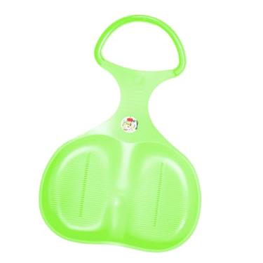 Imagem de oshhni Trenó de neve para crianças, trenó deslizante de areia com alça, brinquedo de esqui ao ar livre resistente, presente para brincar, tobogã para, Verde