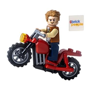 Imagem de LEGO Jurassic World: Owen Grady Minifigura com Motocicleta