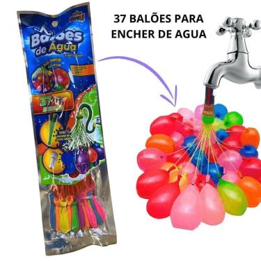 Imagem de Kit Com 37 Balões De Agua Para Guerra De Bexiga Com Amigos
