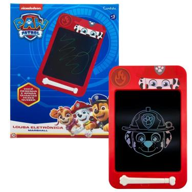 Imagem de Lousa Mágica Infantil Eletrônica Patrulha Canina - Marshall