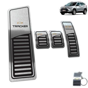 Imagem de Descanso + Pedaleira Manual Chevrolet Tracker 2020 Preto