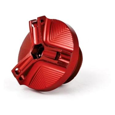 Imagem de Tampa de óleo do motor compatível com Z900 Z800 Z650 Z1000 Z1000SX 2022 motocicleta CNC M20*2,5 acessórios de tampa de parafuso de enchimento de óleo (vermelho)