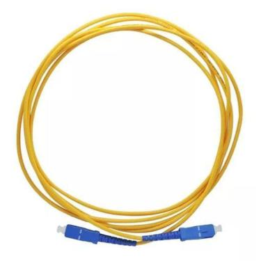 Imagem de Cordão De Fibra Óptica Simplex Sc/Upc Sc/Upc 3M Menor Preço