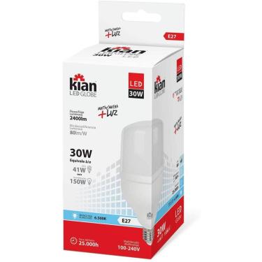 Imagem de Lâmpada Led Globe E-27 30W 6500K Kian