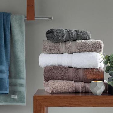 Imagem de Toalha de Banho Gigante Buddemeyer Algodão Egípcio 77x140cm Branca