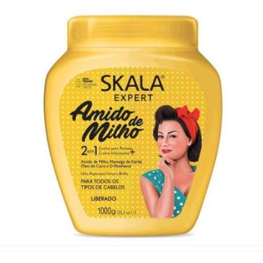 Imagem de Creme para Pentear Creme Hidratante Amido de Milho 1kg Skala