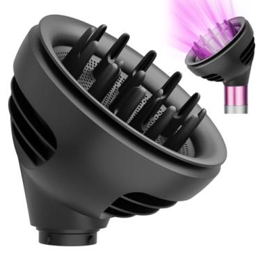 Imagem de PUREGUST Difusor Wave Curl Compatível com Dyson Airwrap Com Modos Dome e Diffuse para HS01 HS05, Acessório para Definir Cachos e Controlar Ondulações