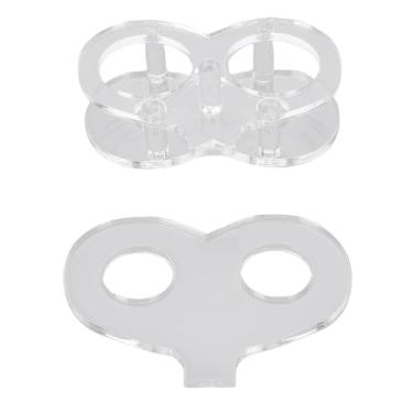 Imagem de MAVIS LAVEN Suporte de Parede para Espada de Luz, Suporte para Exibição de Espada de Luz 2 Furos Acrílico Vertical Economizador de Espaço para Espadas de Luz FX Espadas Colecionáveis Com (Transparente)