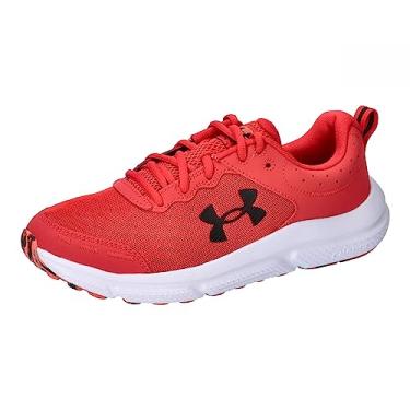 Imagem de Under Armour Charged Assert 10 Tênis de corrida masculino, (600) Vermelho/Vermelho/Preto, 40