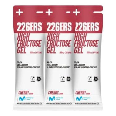 Imagem de KIT 3 Saches Gel Carboidratos High Fructose sabor Cereja