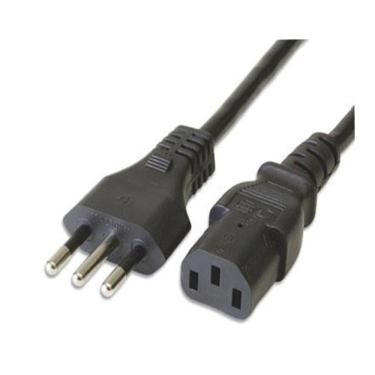 Imagem de Cabo de alimentação para PC 1,8 m 220V 10A conector C13 fêmea preto