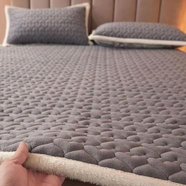 Imagem de Almofada de cama semi-dupla 90 * 200 cm cobertor cobertor cor 6 almofada de cama confortável (cor 1 150 * 200 cm)