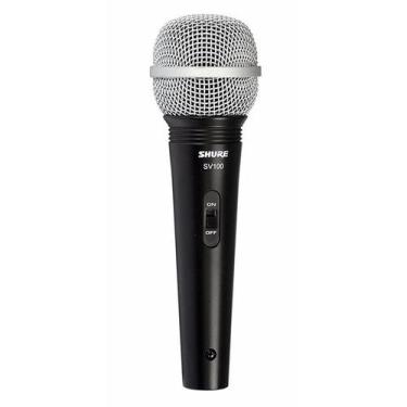 Imagem de Microfone Shure Dinâmico Sv100 Original Com Cabo