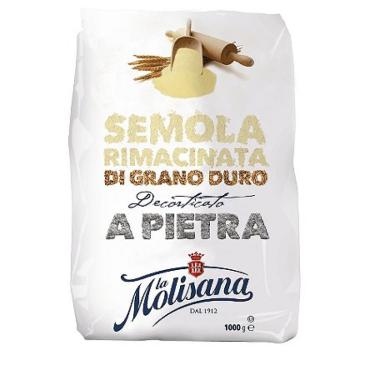 Imagem de SEMOLA DI GRANO DURO RIMACINATA LA MOLISANA 1KG
