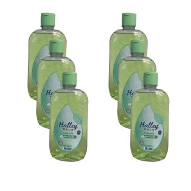 Imagem de Kit 6 Halley Baby Lavanda Infantil 400 ml