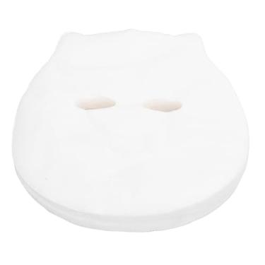 Imagem de Folhas de papel pré-cortadas para crianças, descartáveis, absorvente macio, algodão puro, toalhetes faciais em formato de rosto fantasma para cuidados com a pele do bebê,