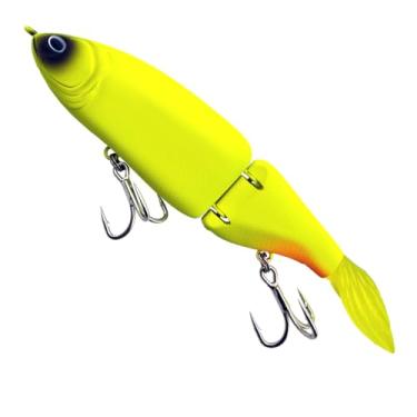 Imagem de Isca Artificial Articulada Big Boy 15cm By Eduardo Monteiro Yara 45g (56 - VERDE LIMÃO)