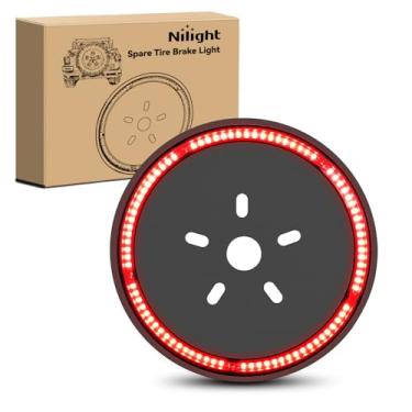Imagem de Nilight - Luz de freio de pneu sobressalente TL-12 3ª terceira luz de freio para Wrangler 2007-2018 JK JKU YJ TJ, luz vermelha