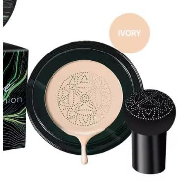 Imagem de Base de cabeça de cogumelo creme, Base Hidratante BB Cream CC Cream maquiagem corretivo fosco de longa duração (01, 1UN)