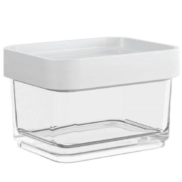 Imagem de Pote Clear Micro 100ml Branco - 20765-0007 - Coza