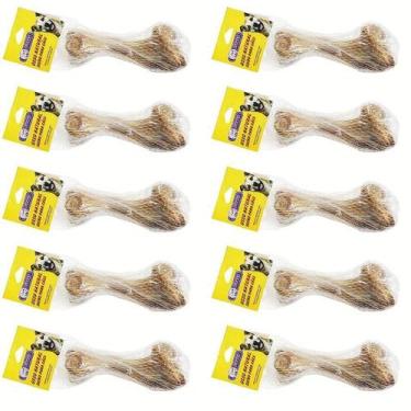 Imagem de 10 Unidades Osso Defumado Canelinha Pitaka Petisco