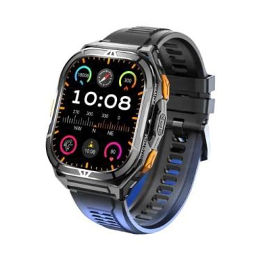 Imagem de Relógio Inteligente Militar Masculino Para Atividades Ao Ar Livre Com 