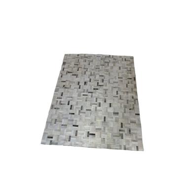 Imagem de Tapete De Couro Tijolinho Cinza 1,50 X 2,00 M