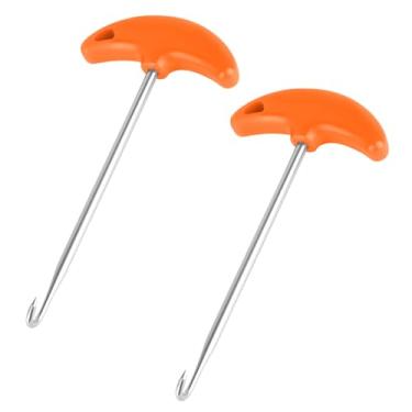 Imagem de 2 peças de aperto de renda de skate, gancho de sapato de aço inoxidável antiderrapante, puxador de renda, ferramenta de aperto de skate de hóquei, acessórios de apontador de patinação no gelo para