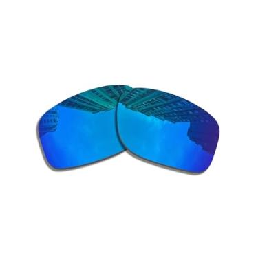 Imagem de Wetnenss Lentes de substituição polarizadas para óculos de sol Oakley Valve New 2014 OO9236/1,5 mm polarizadas/fáceis de instalar (azul)
