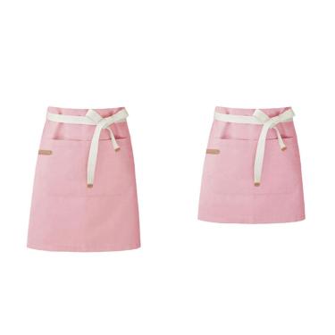 Imagem de Avental de Cintura Rosa Cafeteria Sorveteria Salao SPA 2un