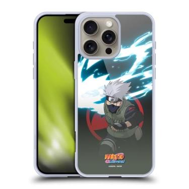 Imagem de Head Case Designs Capa de gel artística do personagem Naruto Shippuden Kakashi Hatake oficialmente licenciada [proteção de grau militar] compatível com Apple iPhone 16 Pro Max e compatível com MagSafe