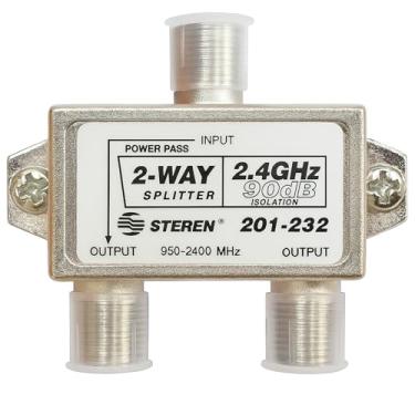 Imagem de Steren 201-232 2GHz 90dB 2-Way Splitter 1-DC (Descontinuado pelo fabricante)
