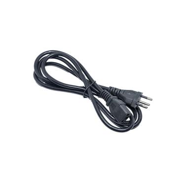 Imagem de Cabo De Força Energia Tripolar Pc-impressora-monitor 110-220v