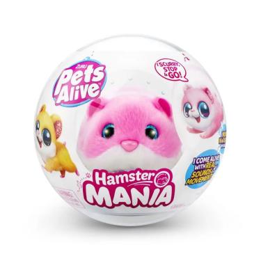 Imagem de Pelúcia Pets Alive Hamster Mania Sortido - Candide 1213