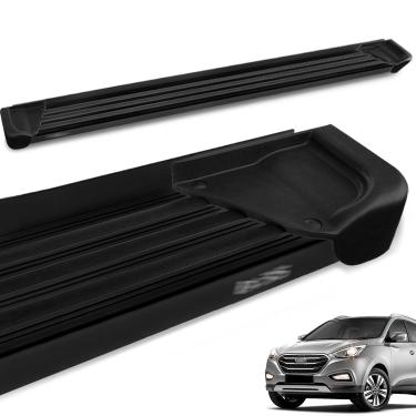 Imagem de Estribo Lateral IX35 2011 a 2022 Aluminio Preto A1