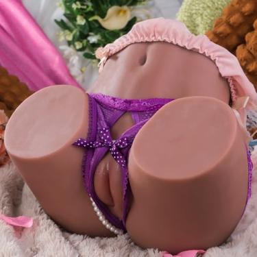 Imagem de Boneca Sexual Realista para Homens – Masturbador Masculino 12 lb Virgin Pocket Pussy Ass com Vagina Apertada & Anal de Duplo Canal, Bubble Butt Sex Toy, Brinquedos Adultos para Homens Casais