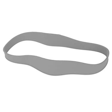 Imagem de Cryfokt Faixa de Corte de Cabelo Curva Guia de Corte de Cabelo de Silicone Evita Escorregar Limpeza Fácil para de Caseiros DIY Adequado para de DIY Em Casa Material: Silicone (Cinza)