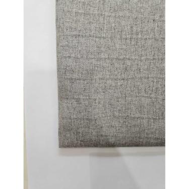 Imagem de Cabeceira Modular Estofada 60x20cm + 120x20cm | Painel Decorativo para Cama | Autocolante, Macia, Design Moderno para Quarto(20UN 20X80CM LINHO CINZA)