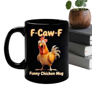 Imagem de Canecas de café de galo, copo de bebida de cerâmica - Copos de leite com estampa animal | para suco, cerveja, leite, estudo, sala de jantar, escritório, restaurante, hotel, professores, estudantes