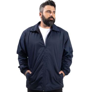 Imagem de Blusa de Frio Nylon Grossa Acolchoada inverno - Mauá Uniformes, Azul m