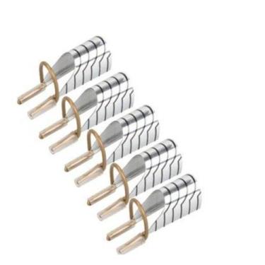 Imagem de Kit 5 Molde De Ferro Alongar Unhas Ajustavel Reutilizável - Alex Impor