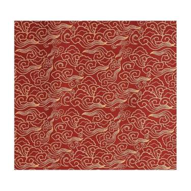 Imagem de 1 Peça Tecido Algodão Estampado Estilo Quimono, 50/100/200x145cm (por Metro) - Estampas Vibrantes Para Confecção De Quimonos, Almofadas, Vestidos E Projetos Artesanais(Style 2,50X145cm)