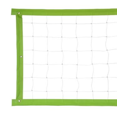 Imagem de Rede de vôlei colorida 9 metros Evo Sports 4 faixas verde(Branca)