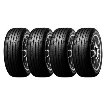 Imagem de Kit 4 Pneus Dunlop 195/65r15 Sport Fm800 Preto