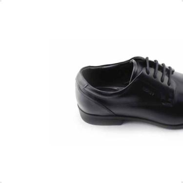 Imagem de Sapato Masculino Social Em Couro Ferracini Preto, Preto, 41