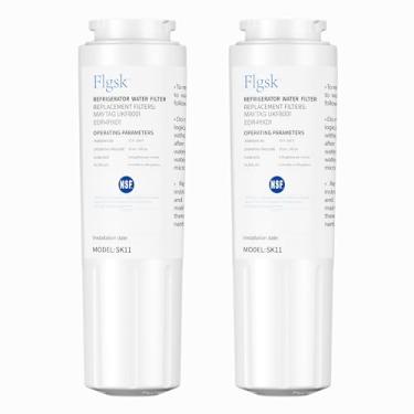 Imagem de Filtro de água de substituição para EDR4RXD1, filtro de água 4, UKF8001, WHR4RXD1, KAD4RXD1, 469006, UKF8001AXX, UKF8001P, 4396395 filtros de água novos (pacote com 2)